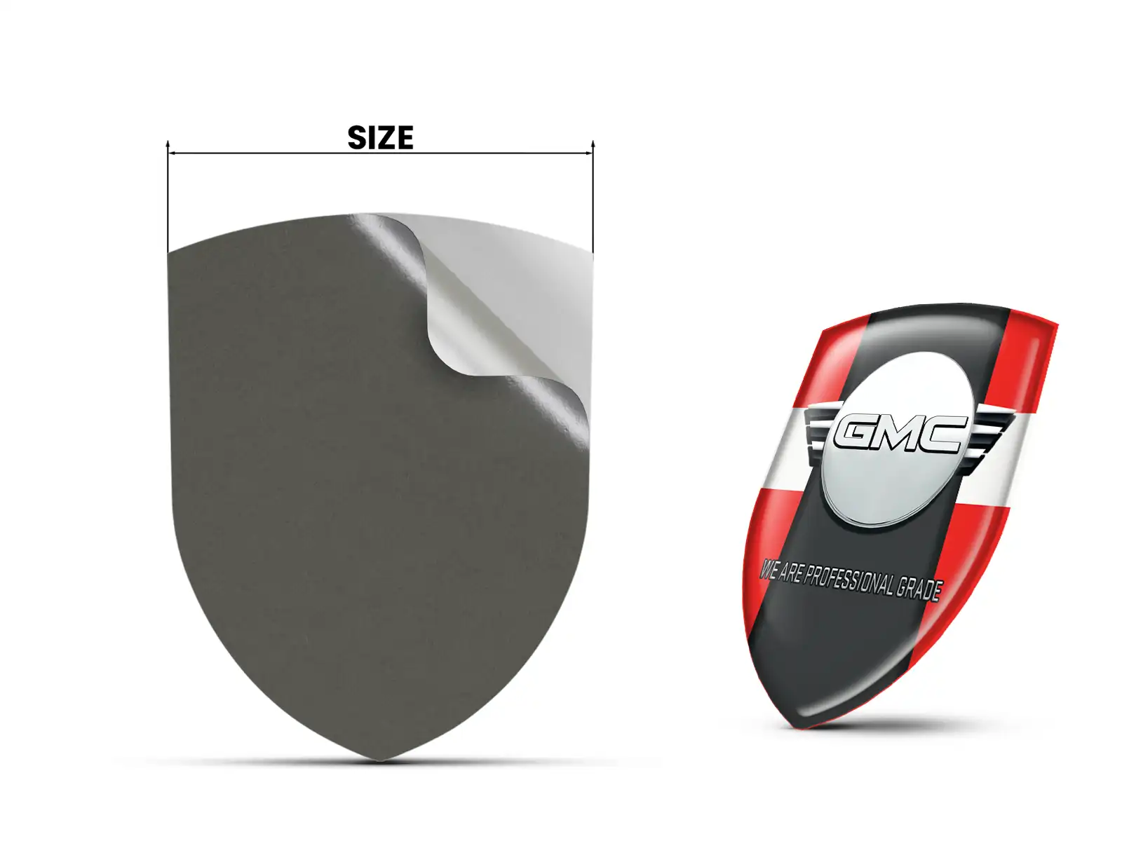 GMC Autoemblem Hochwertig Professionell Drift Anpassbar